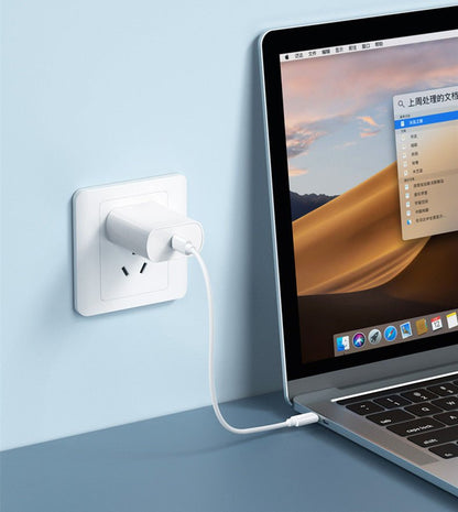 Multi-Port Fast Charger Cable with Storage – 60W Power in Your Pocket