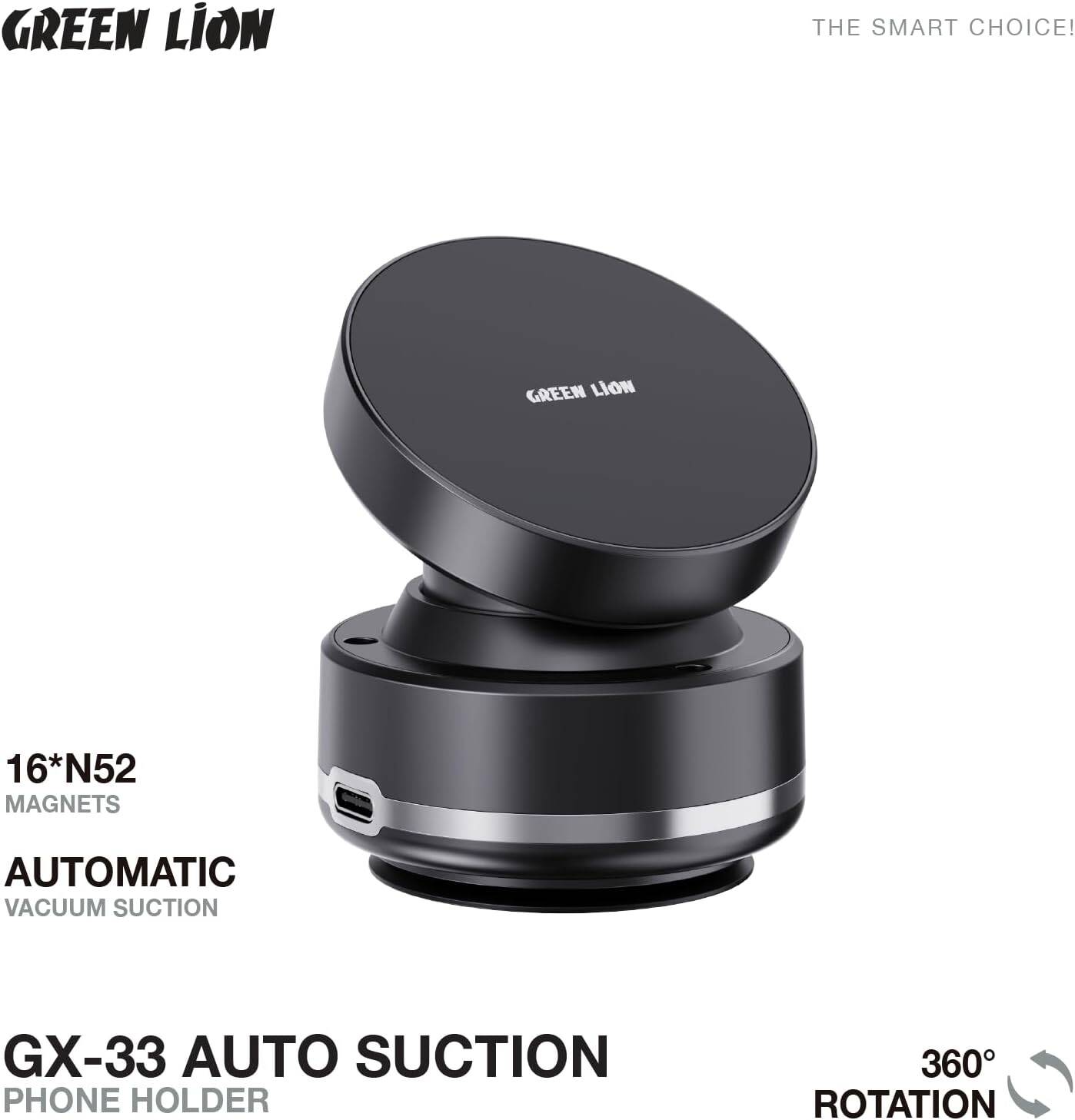 Foldable Vacuum Magnetic Car Phone Holder