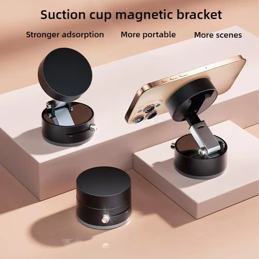Foldable Vacuum Magnetic Car Phone Holder